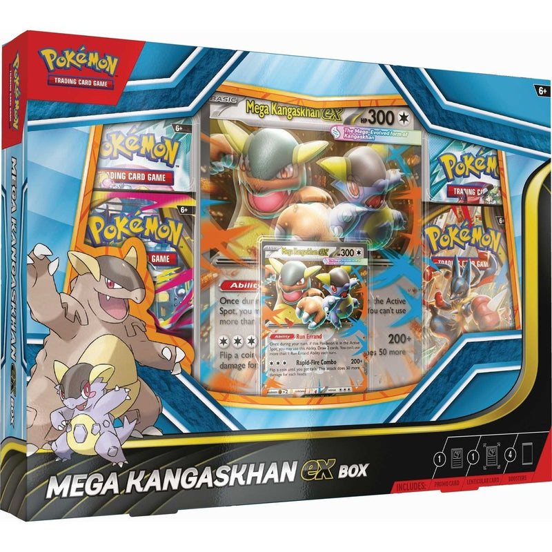 Pokémon TCG: Mega Kangaskhan ex Box - Sealed Case of 6